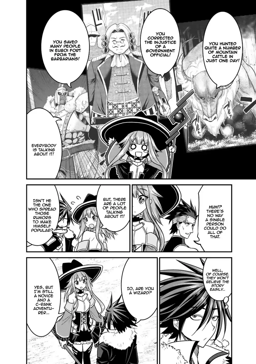 Kujibiki Tokushou Musou Harem-ken Chapter 7.1: The emperor of hell awakens!! Part I