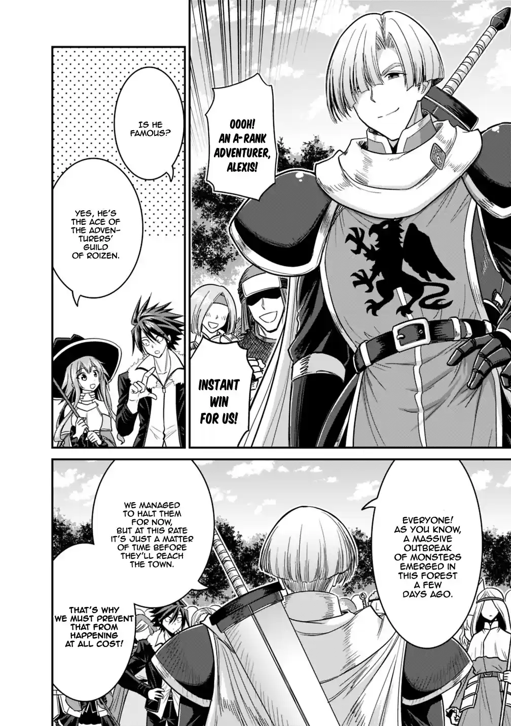 Kujibiki Tokushou Musou Harem-ken Chapter 7.1: The emperor of hell awakens!! Part I