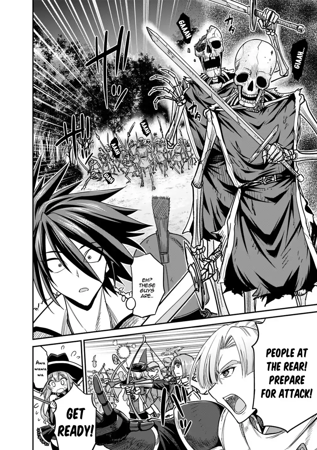 Kujibiki Tokushou Musou Harem-ken Chapter 7.1: The emperor of hell awakens!! Part I