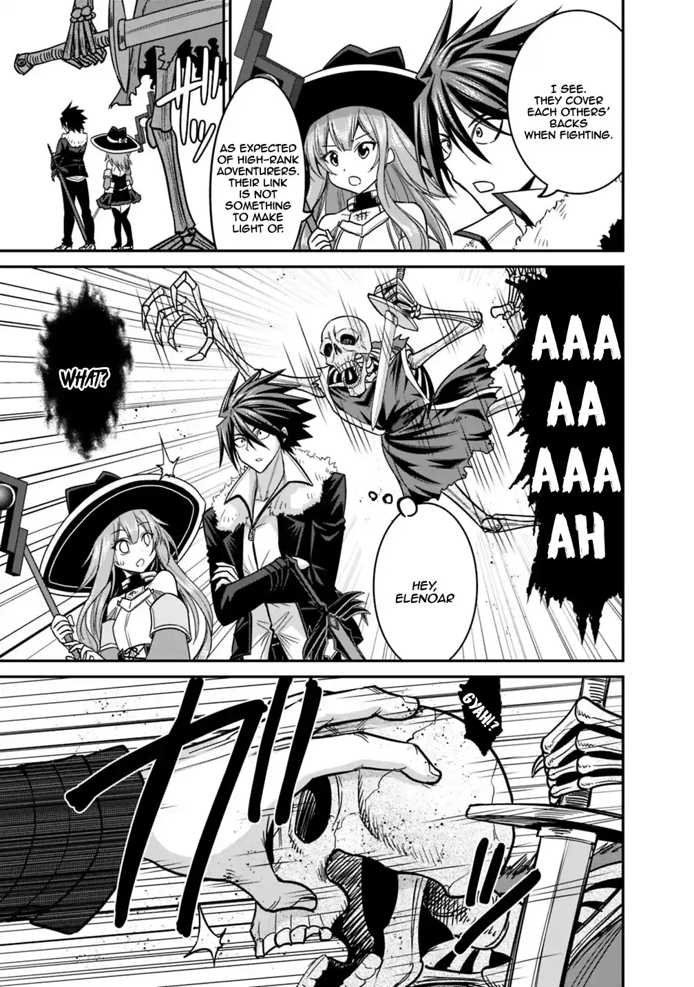 Kujibiki Tokushou Musou Harem-ken Chapter 7.1: The emperor of hell awakens!! Part I