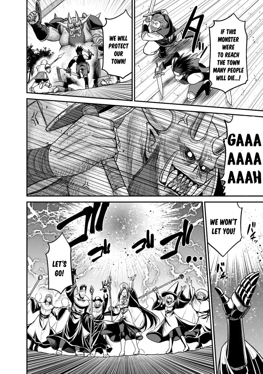 Kujibiki Tokushou Musou Harem-Ken Vol.2 Chapter 8.1: The Battle Between The 777-Fold Man And Emperor Of Hell!! Part I