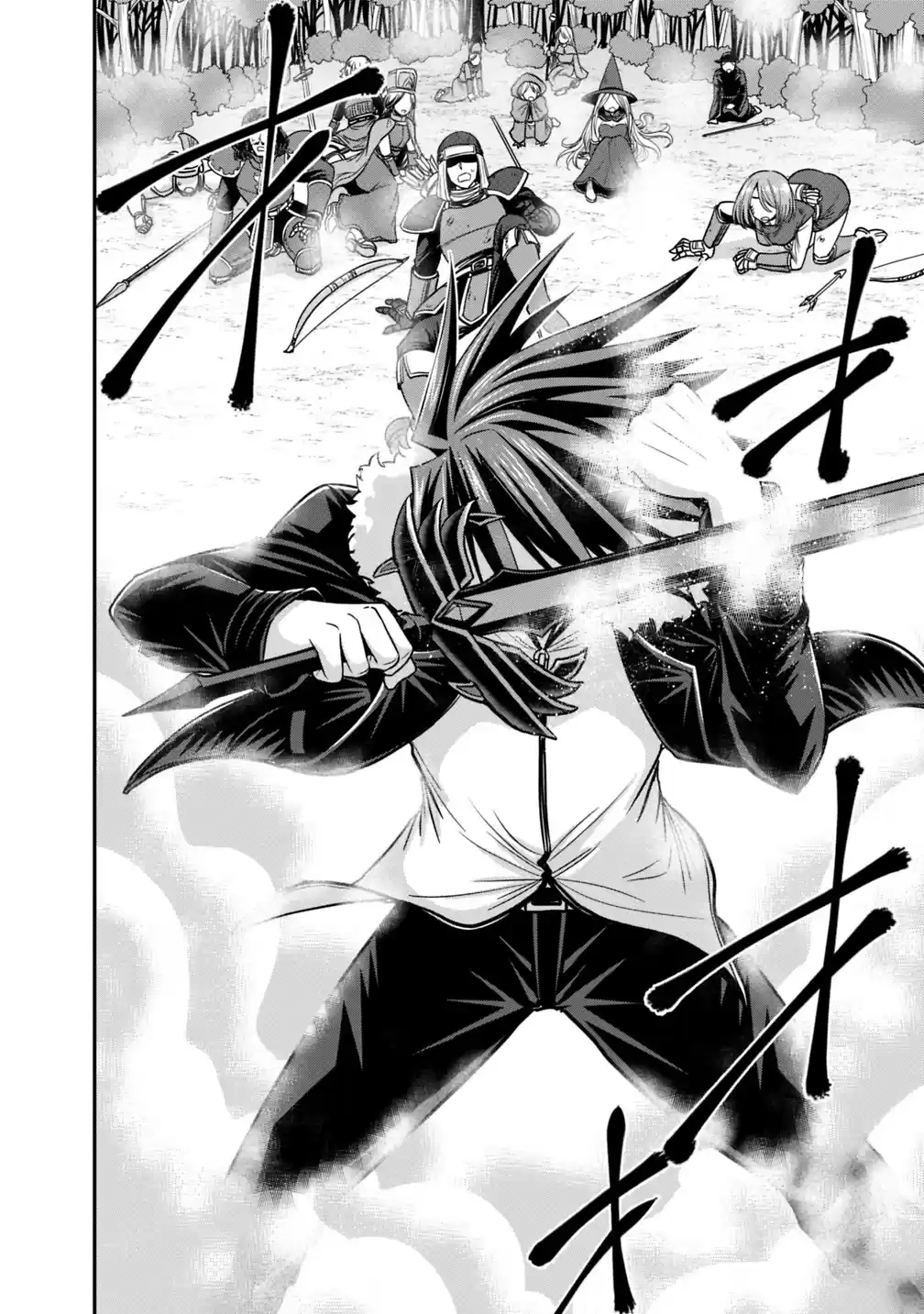 Kujibiki Tokushou Musou Harem-Ken Vol.2 Chapter 8.1: The Battle Between The 777-Fold Man And Emperor Of Hell!! Part I