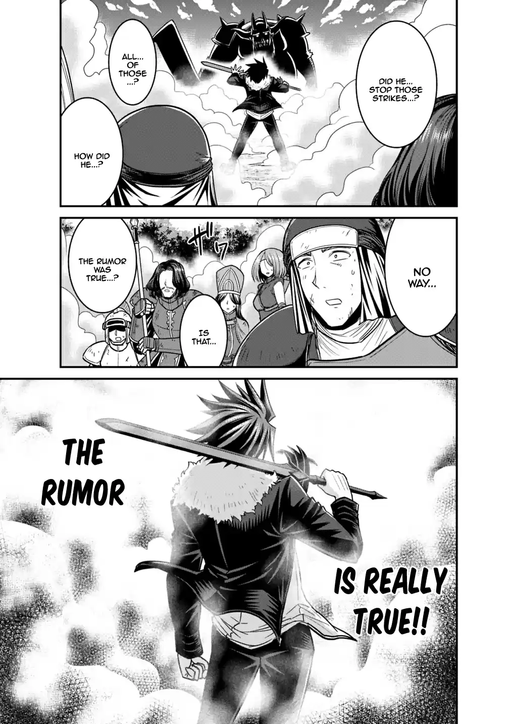 Kujibiki Tokushou Musou Harem-Ken Vol.2 Chapter 8.1: The Battle Between The 777-Fold Man And Emperor Of Hell!! Part I