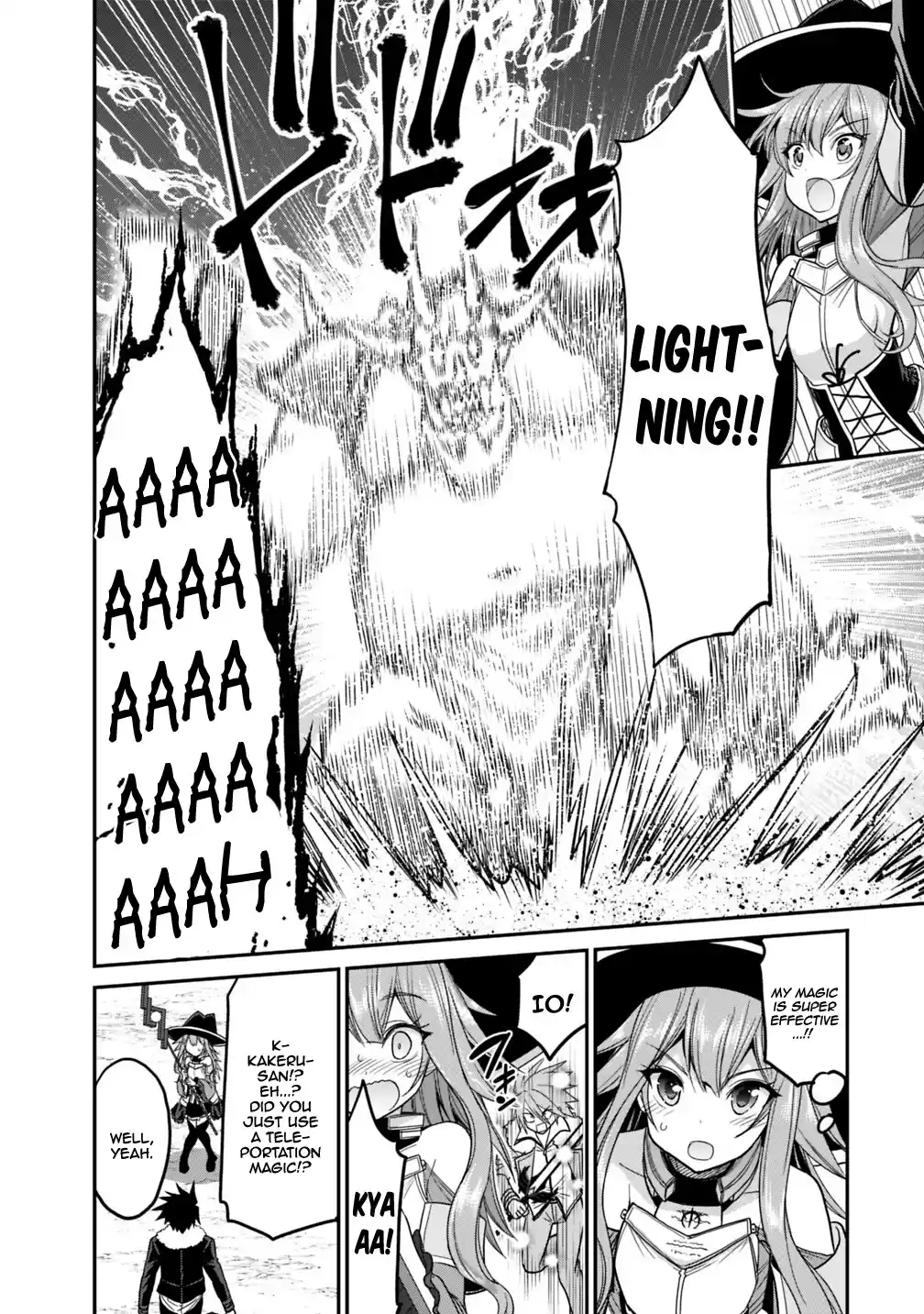 Kujibiki Tokushou Musou Harem-Ken Vol.2 Chapter 8.1: The Battle Between The 777-Fold Man And Emperor Of Hell!! Part I