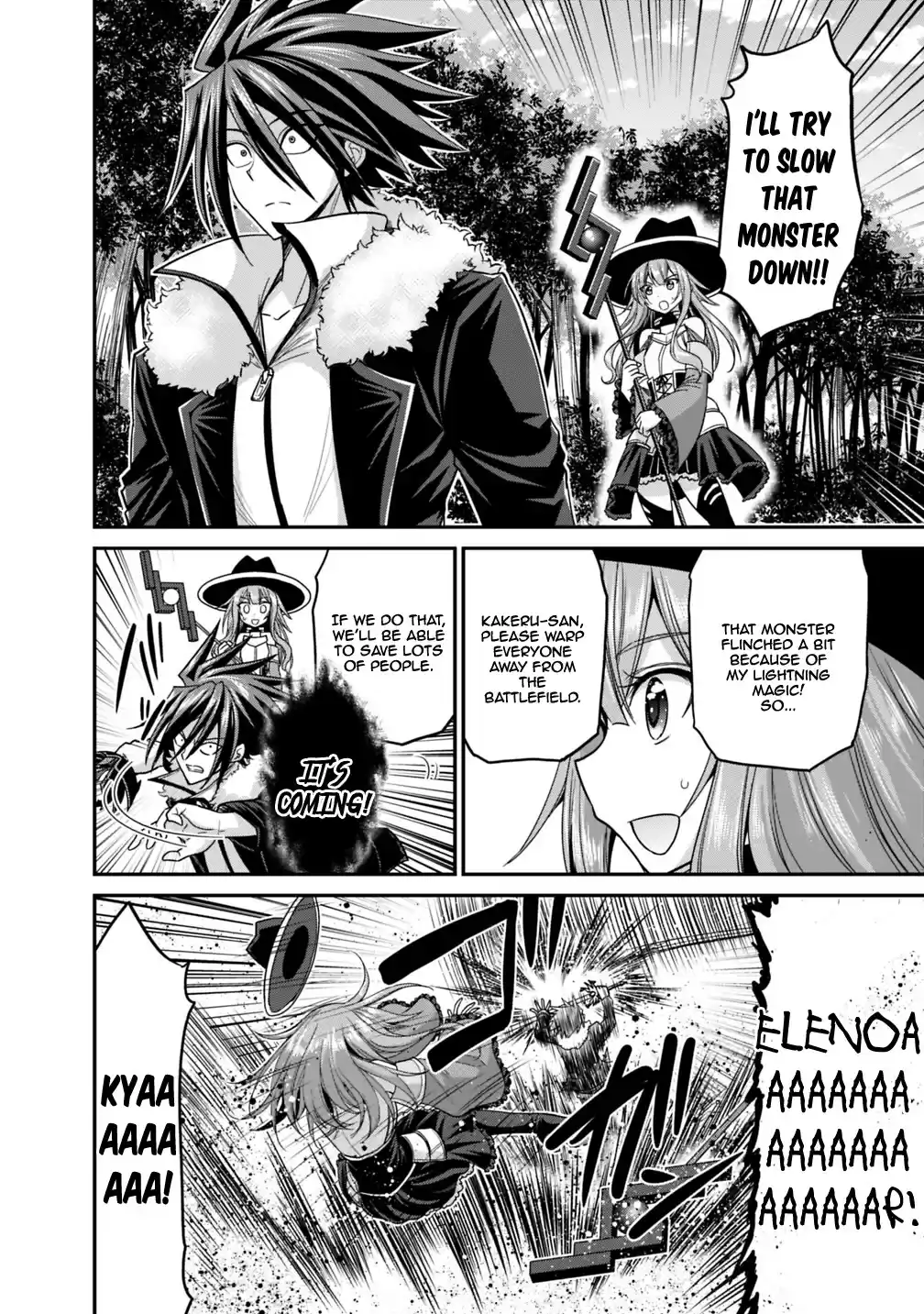 Kujibiki Tokushou Musou Harem-Ken Vol.2 Chapter 8.1: The Battle Between The 777-Fold Man And Emperor Of Hell!! Part I