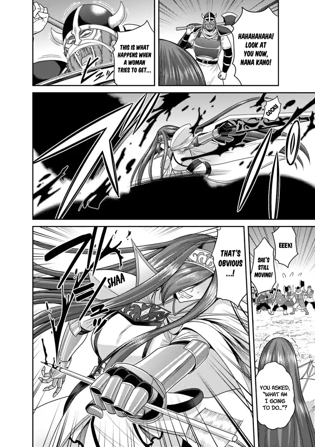 Kujibiki Tokushou Musou Harem-Ken Vol.4 Chapter 15.1: Brave Women! Put An End To The Barbarian Army's Ambition! Part I