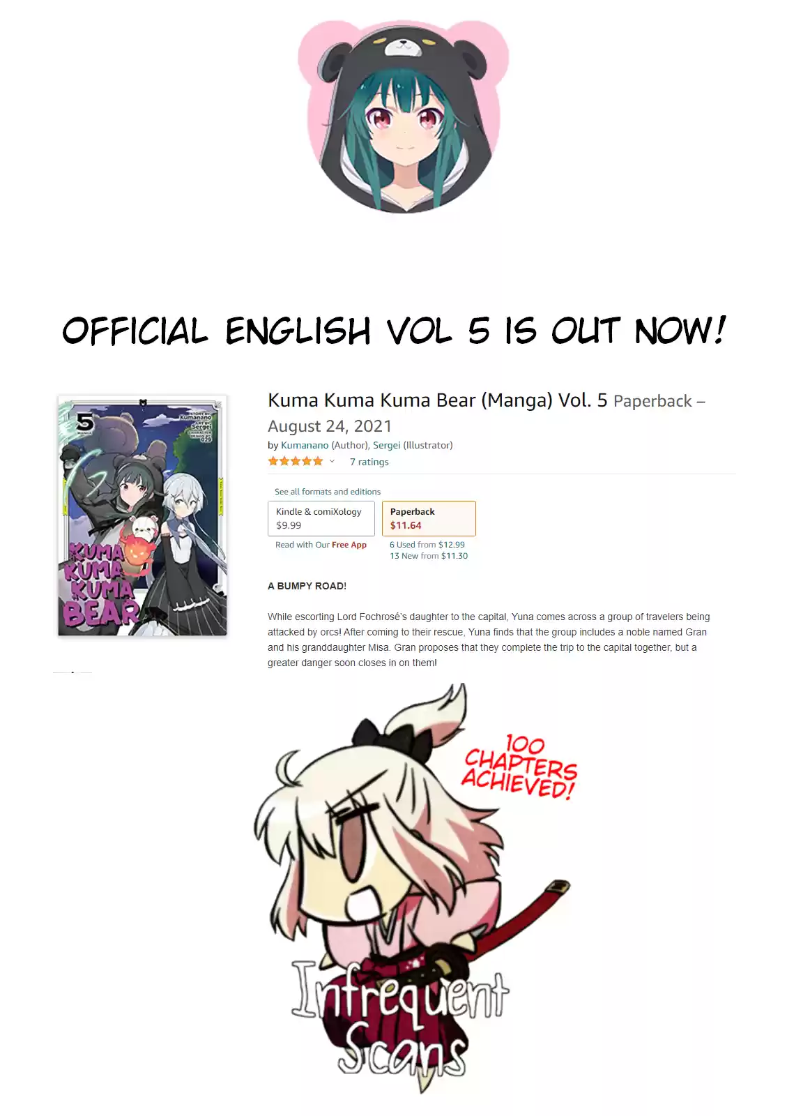 Kuma Kuma Kuma Bear Chapter 62