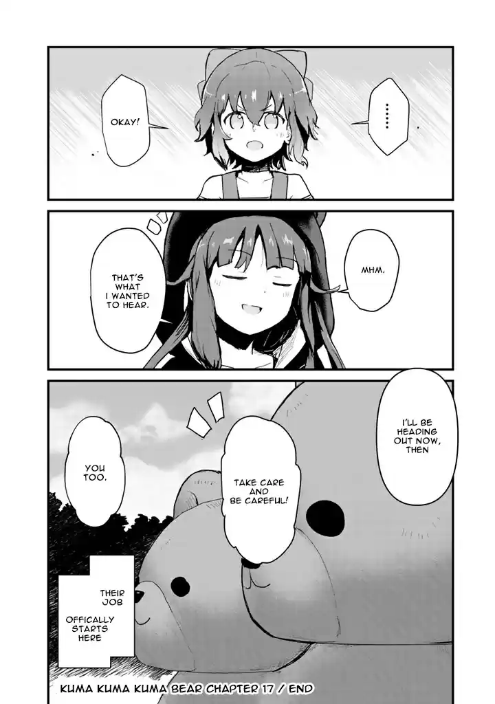 Kuma Kuma Kuma Bear Vol. 2 Ch. 17