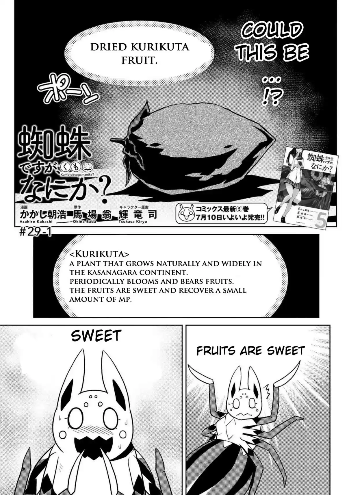 Kumo Desu ga, Nani ka? Ch. 29.1