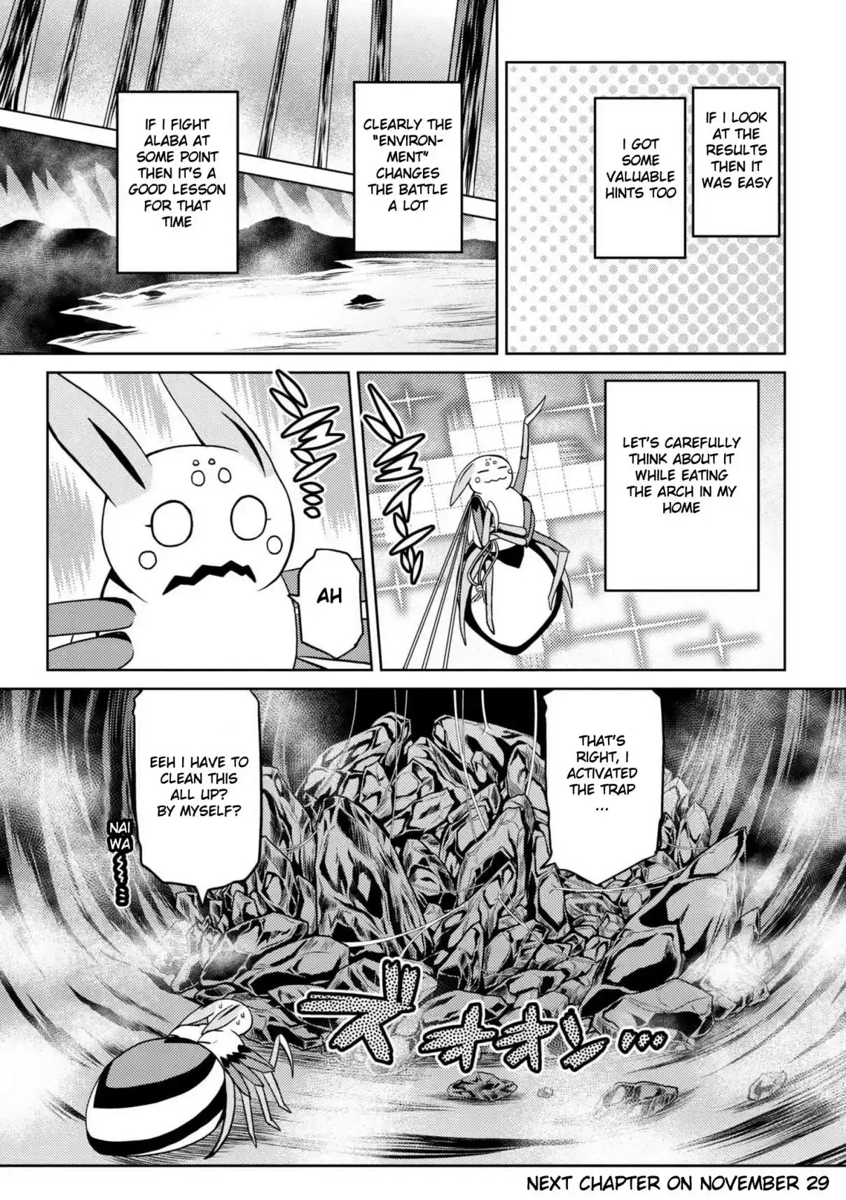 Kumo Desu ga, Nani ka? Ch. 32.1