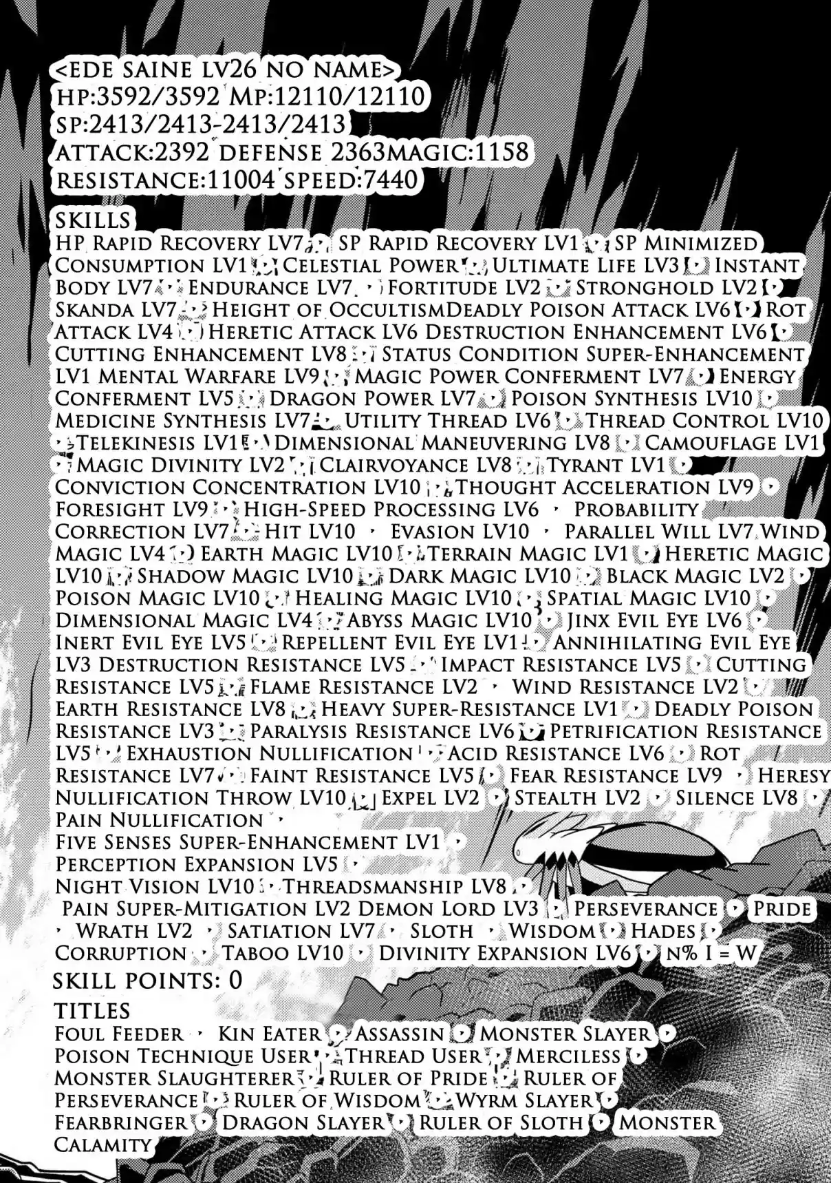 Kumo Desu ga, Nani ka? Ch. 36.1