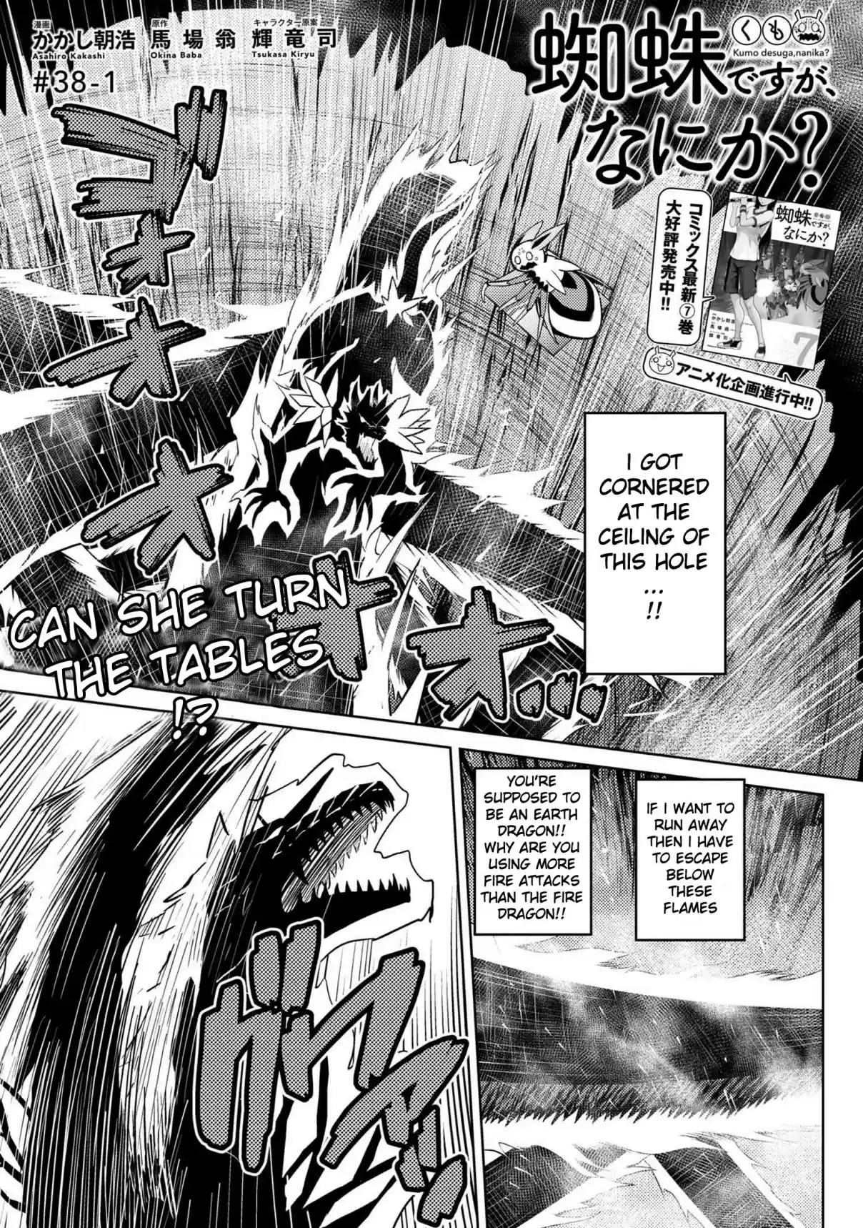 Kumo Desu ga, Nani ka? Ch. 38.1