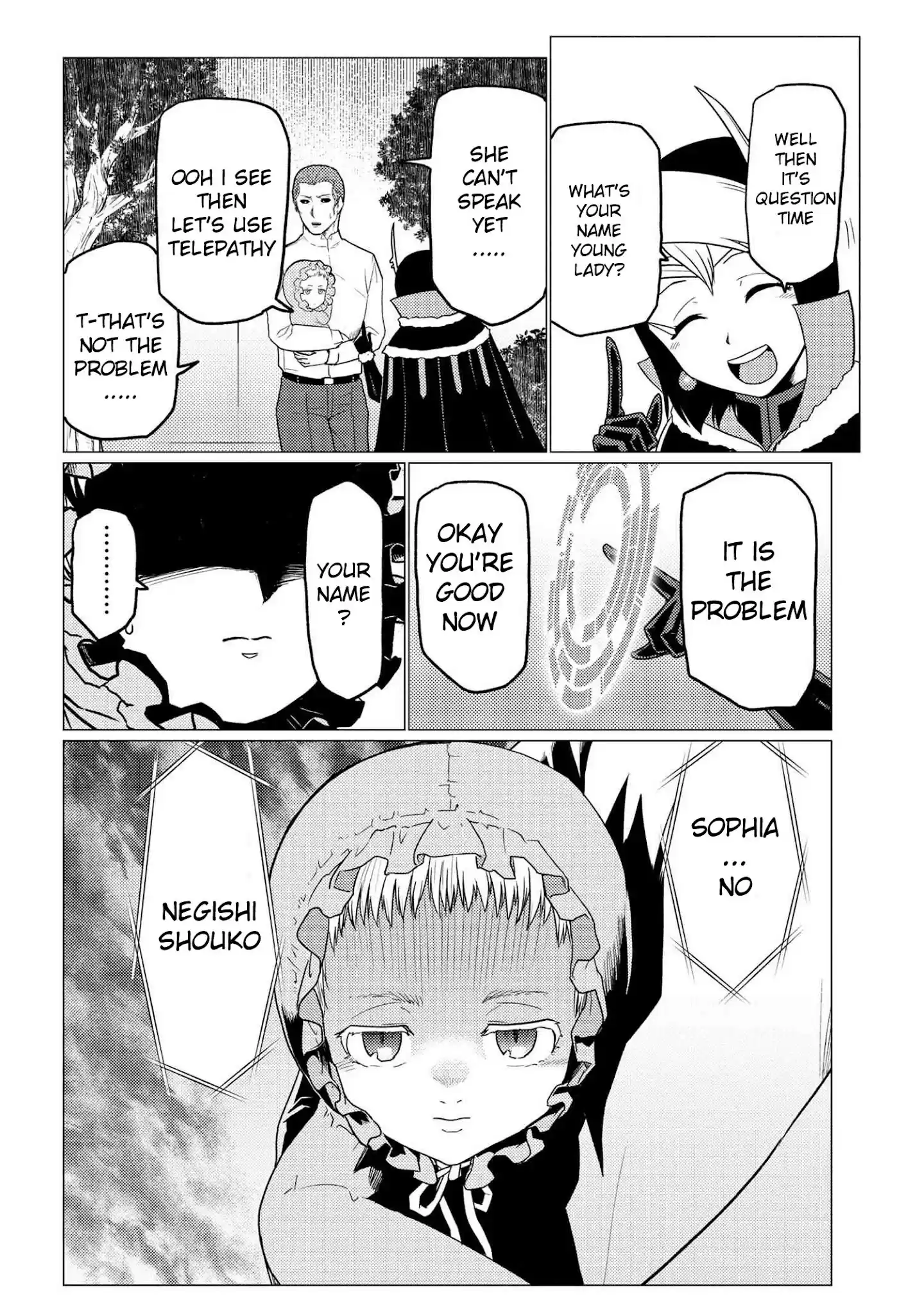 Kumo Desu Ga, Nani Ka? Chapter 54.1