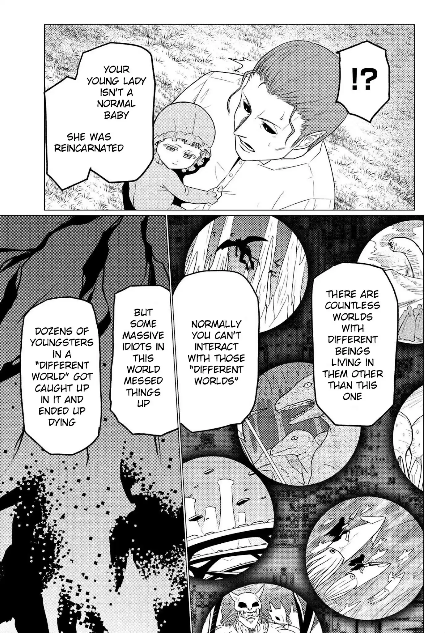 Kumo Desu Ga, Nani Ka? Chapter 54.1