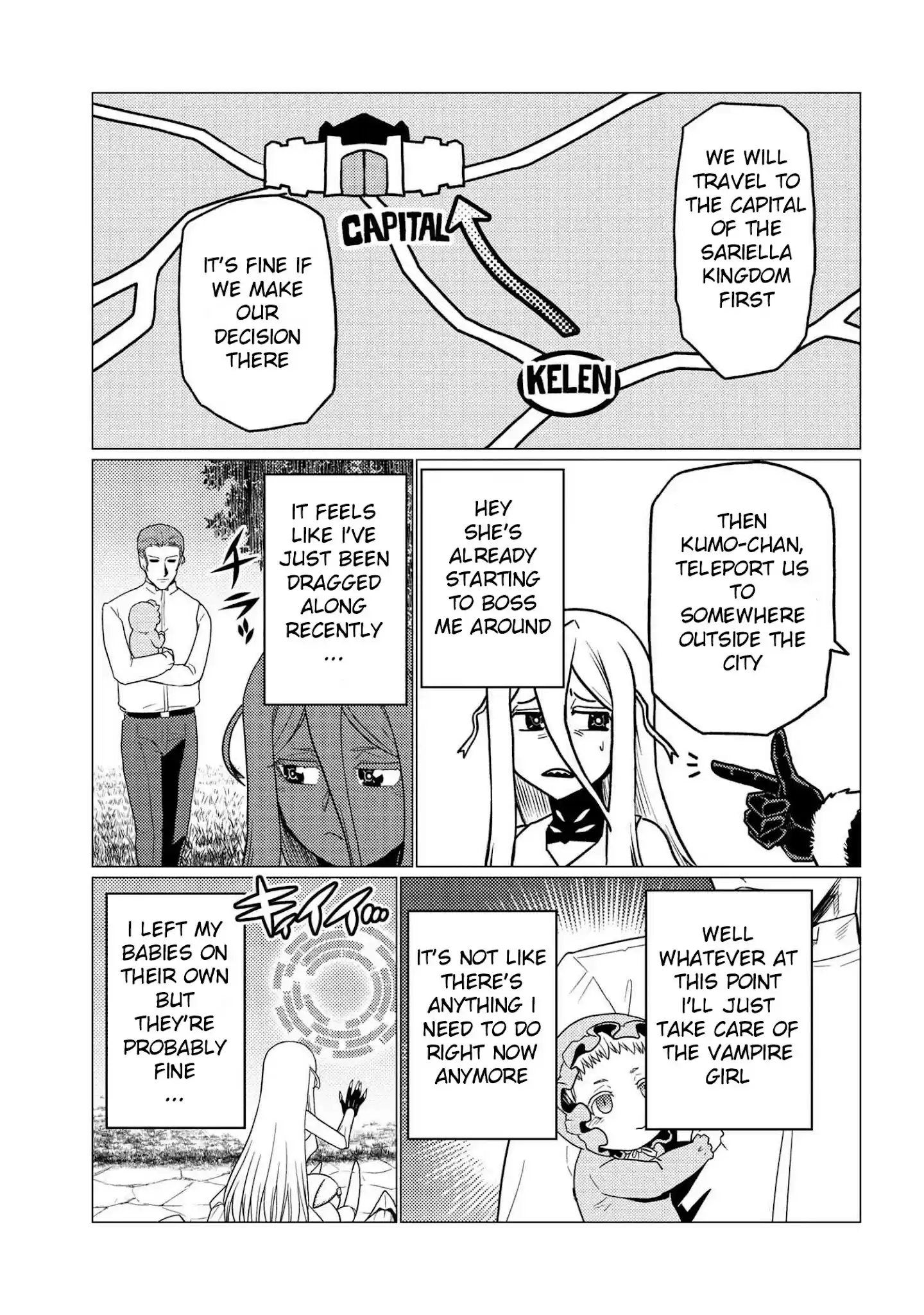 Kumo Desu Ga, Nani Ka? Chapter 54.1