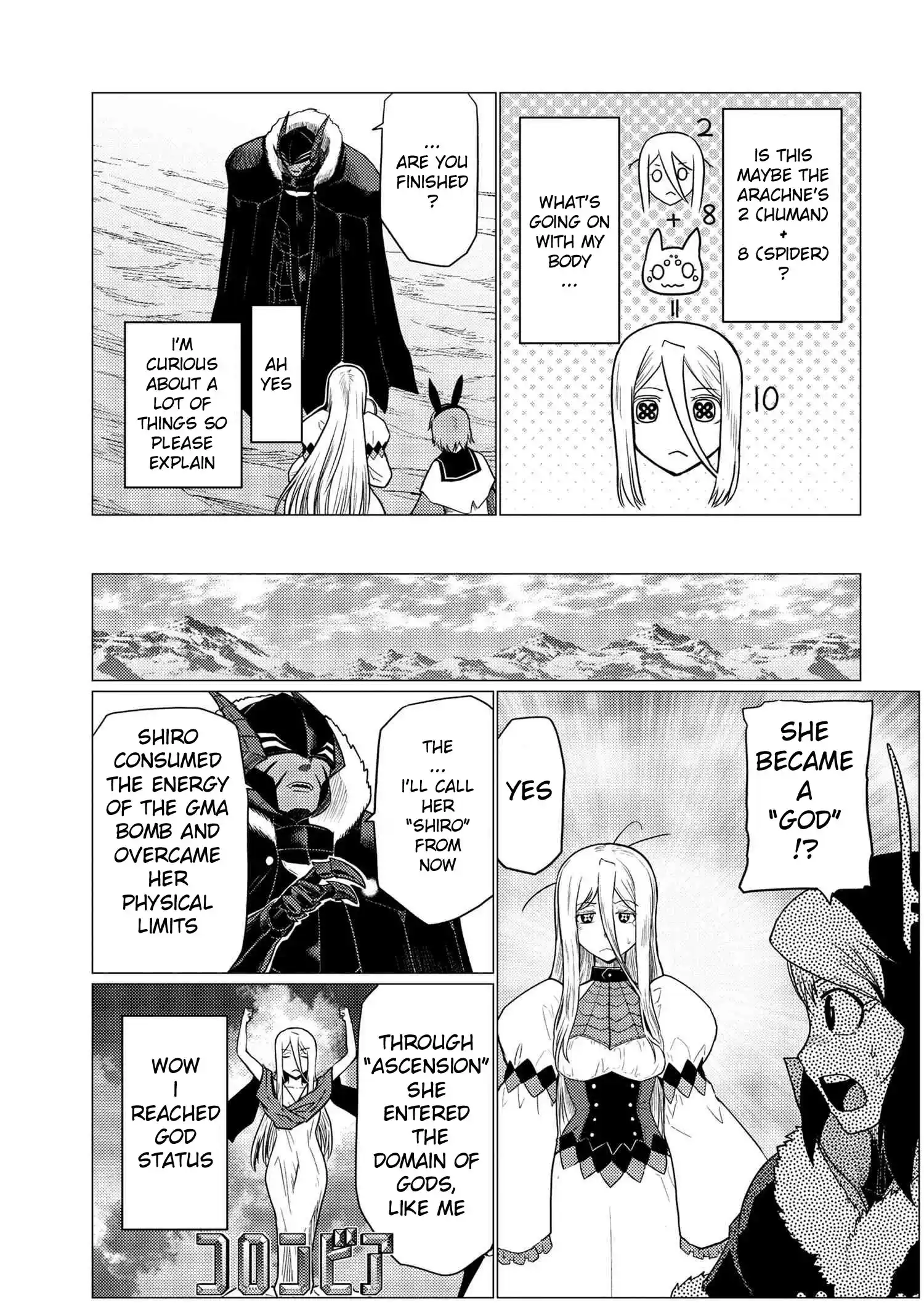 Kumo Desu ga, Nani ka? Chapter 67.1