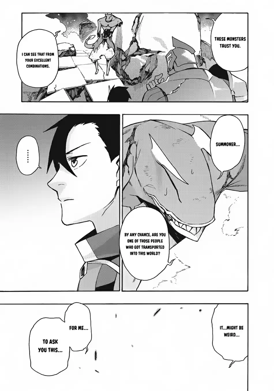 Kuro no Shoukanshi Ch. 12 The Demon King Gustav's Daughter