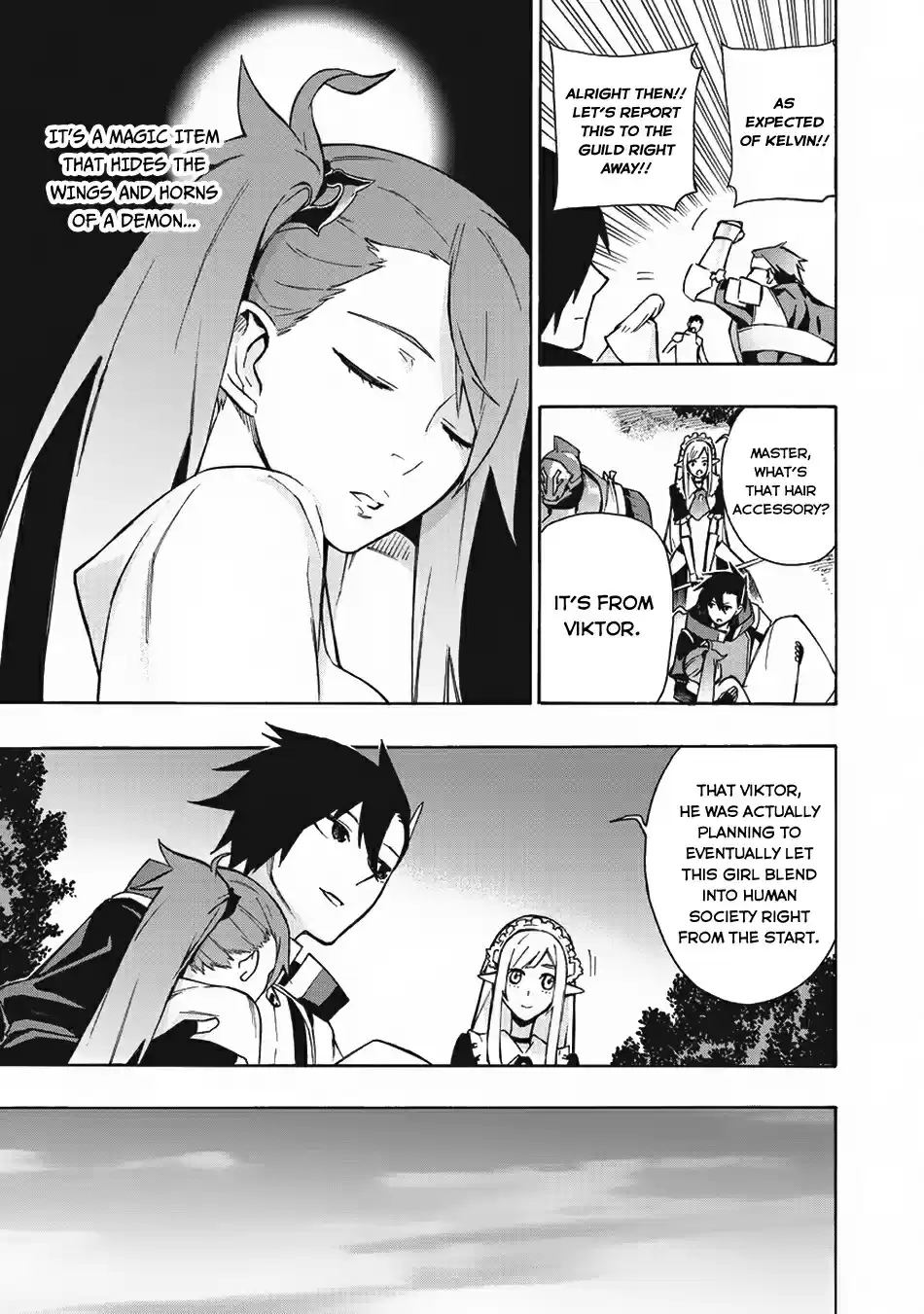 Kuro no Shoukanshi Ch. 12 The Demon King Gustav's Daughter