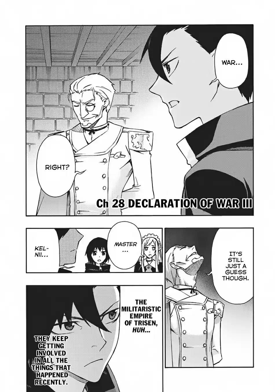 Kuro no Shoukanshi Ch. 28 Declaration of War III