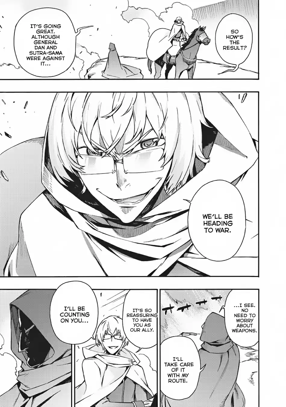 Kuro no Shoukanshi Ch. 28 Declaration of War III