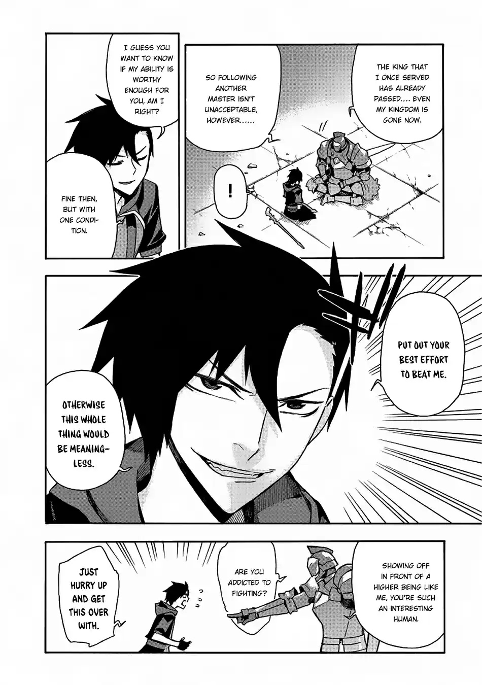 Kuro no Shoukanshi Ch. 4 The Dark Spirit Knight