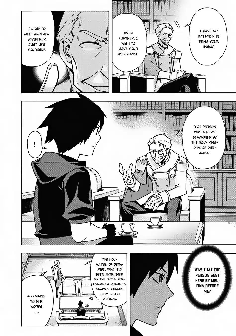 Kuro no Shoukanshi Ch. 5 A Person From Another World