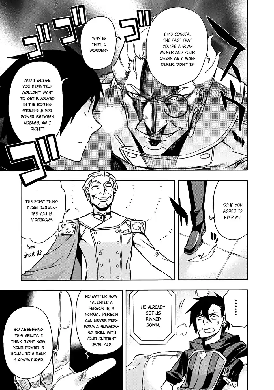 Kuro no Shoukanshi Ch. 5 A Person From Another World