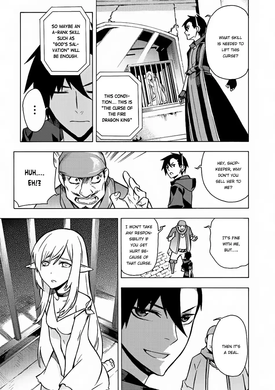 Kuro no Shoukanshi Ch. 5 A Person From Another World