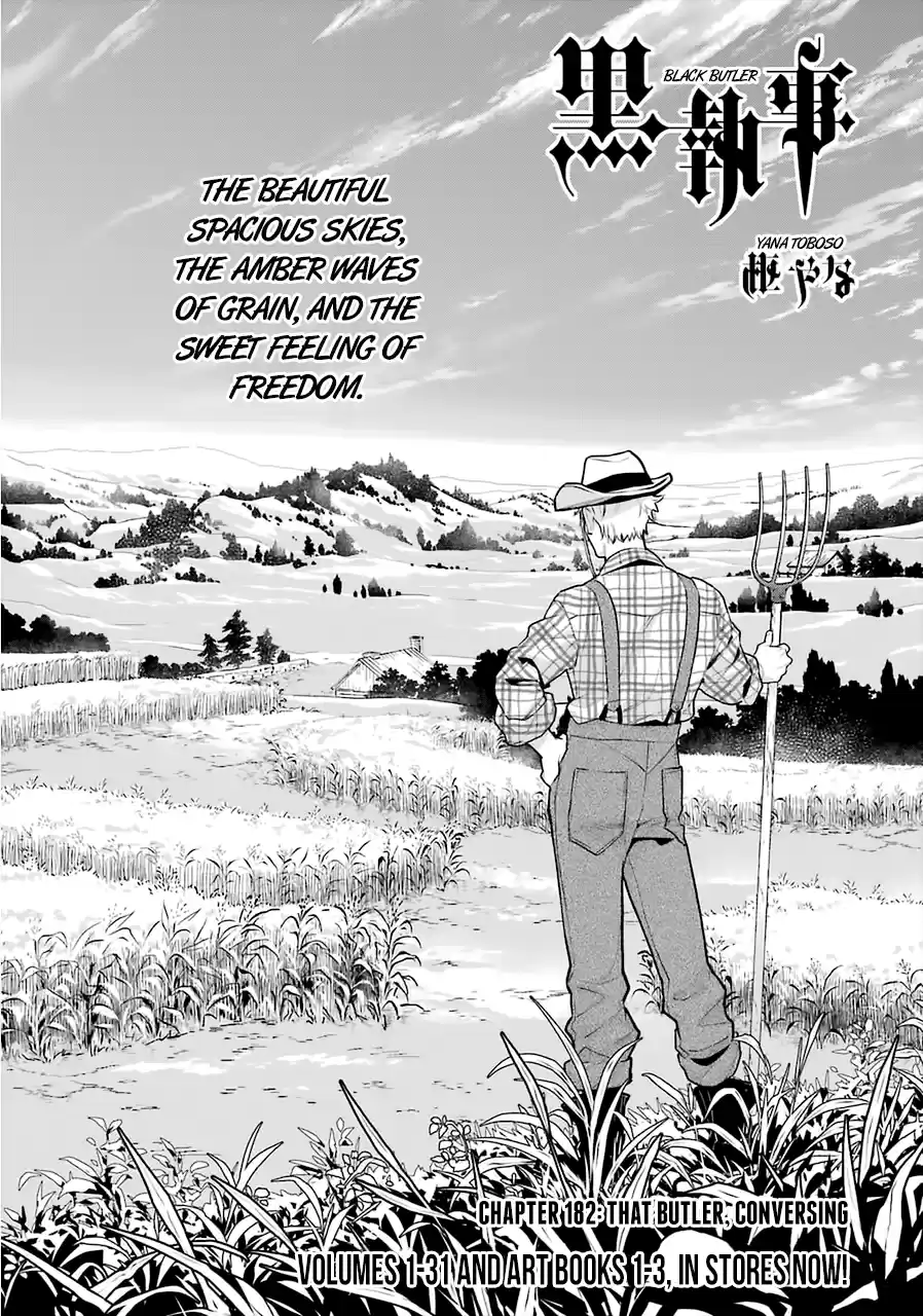 Kuroshitsuji Chapter 182