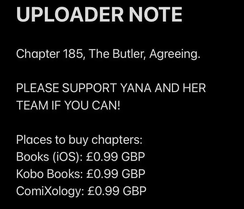 Kuroshitsuji Chapter 185