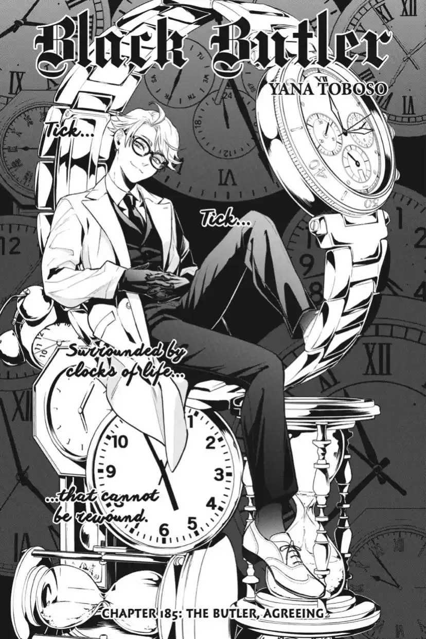 Kuroshitsuji Chapter 185