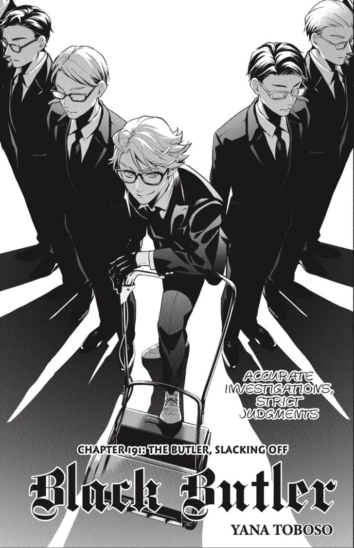 Kuroshitsuji Vol.TBD Ch.191