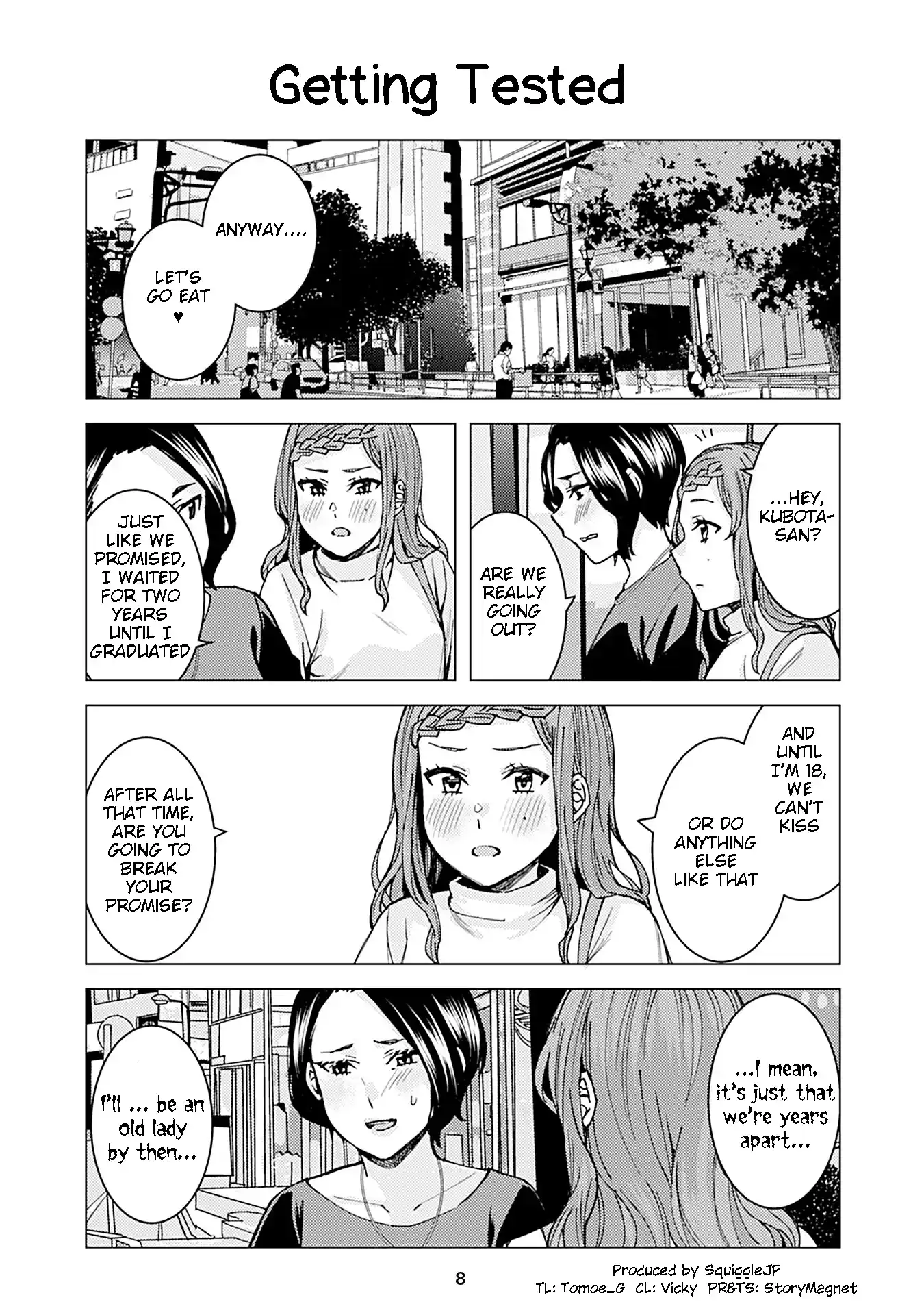 Kusanagi-sensei Is Being Tested 244