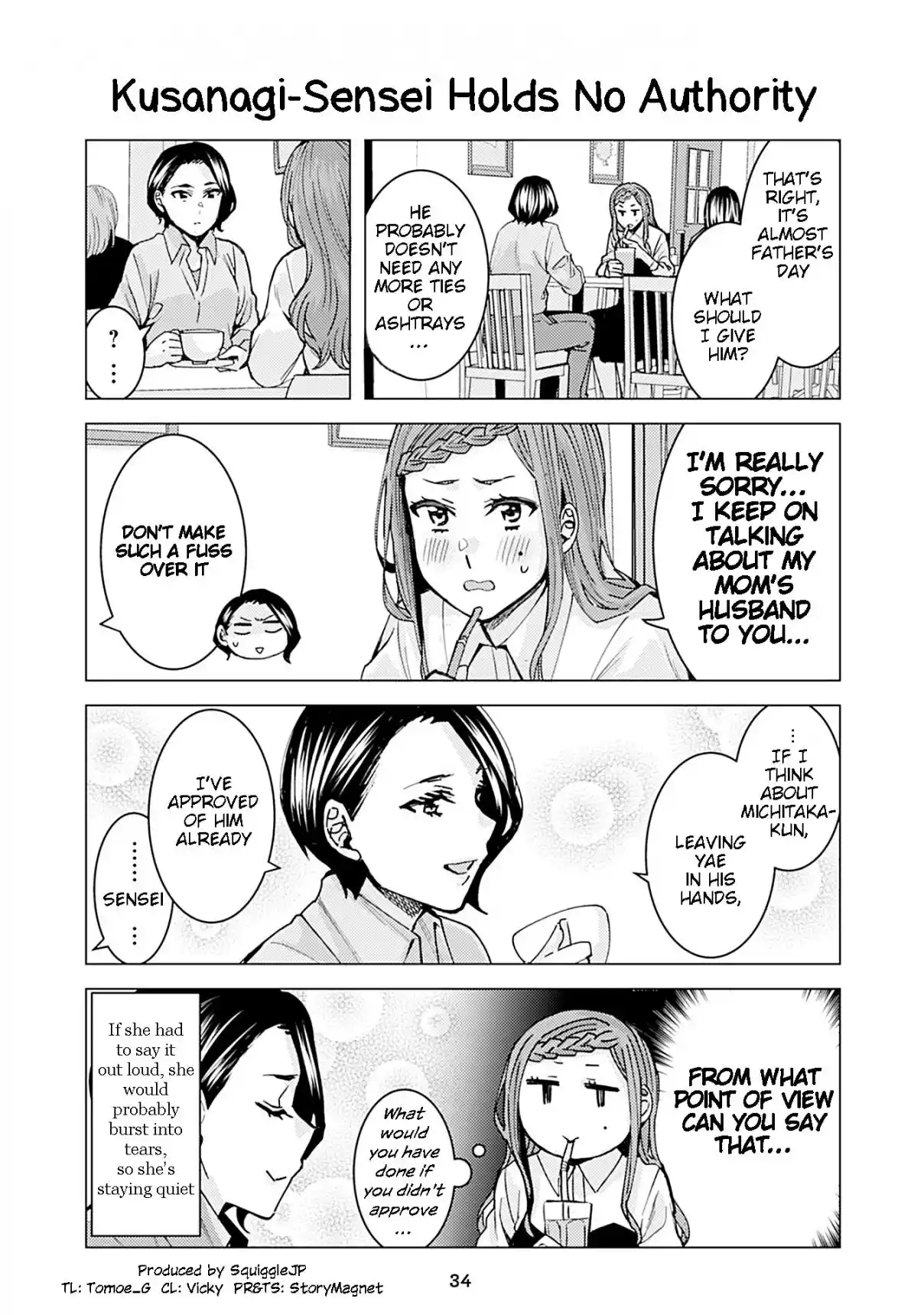 Kusanagi-sensei Is Being Tested 268