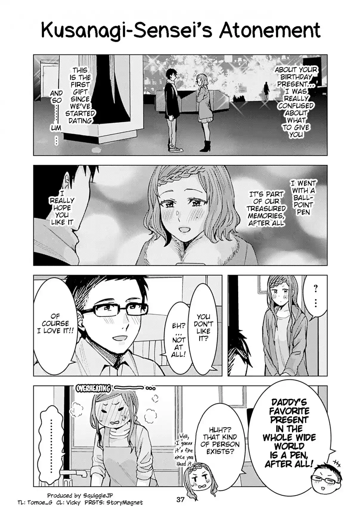 Kusanagi-sensei Is Being Tested 271