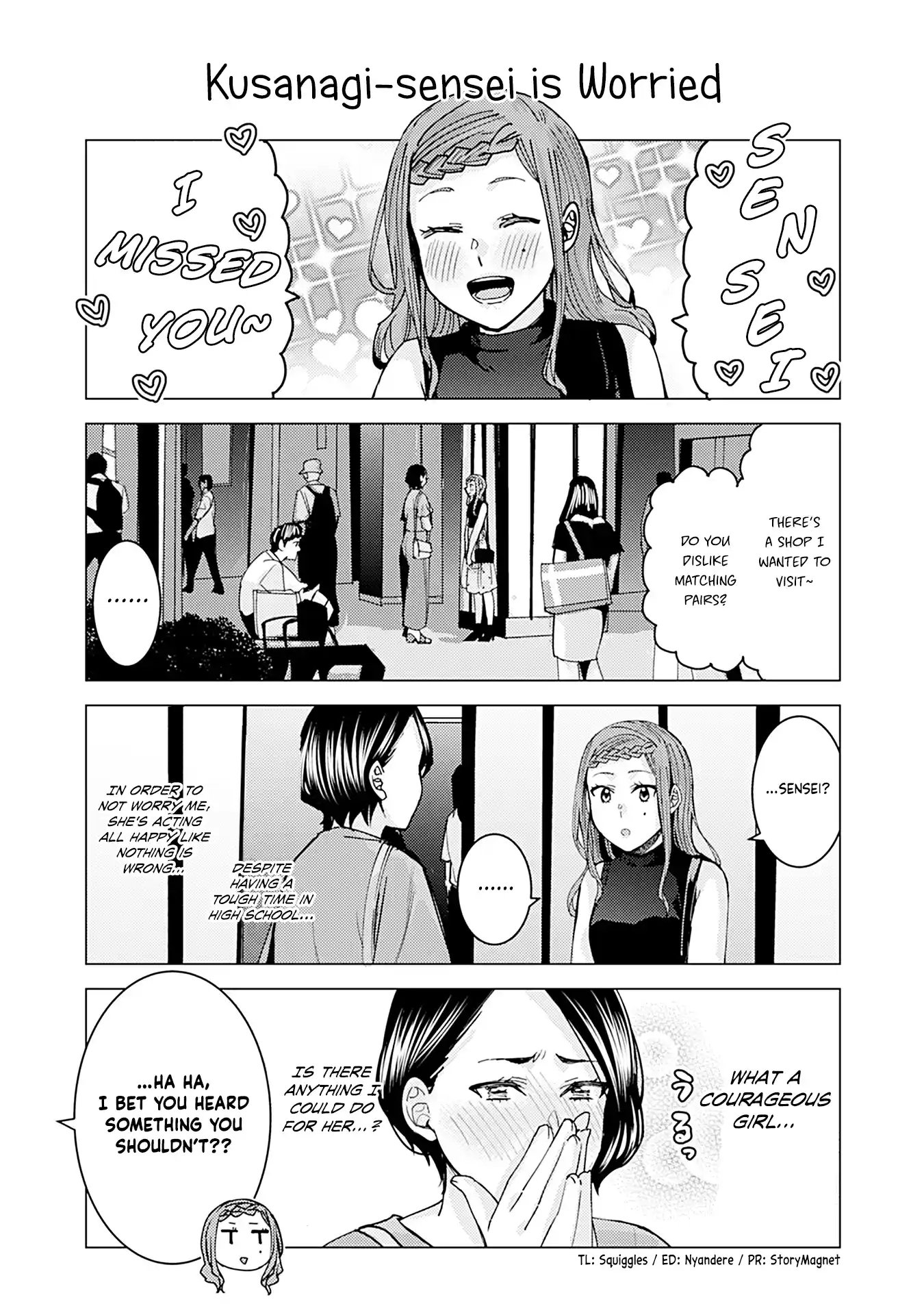 Kusanagi-sensei Is Being Tested 274