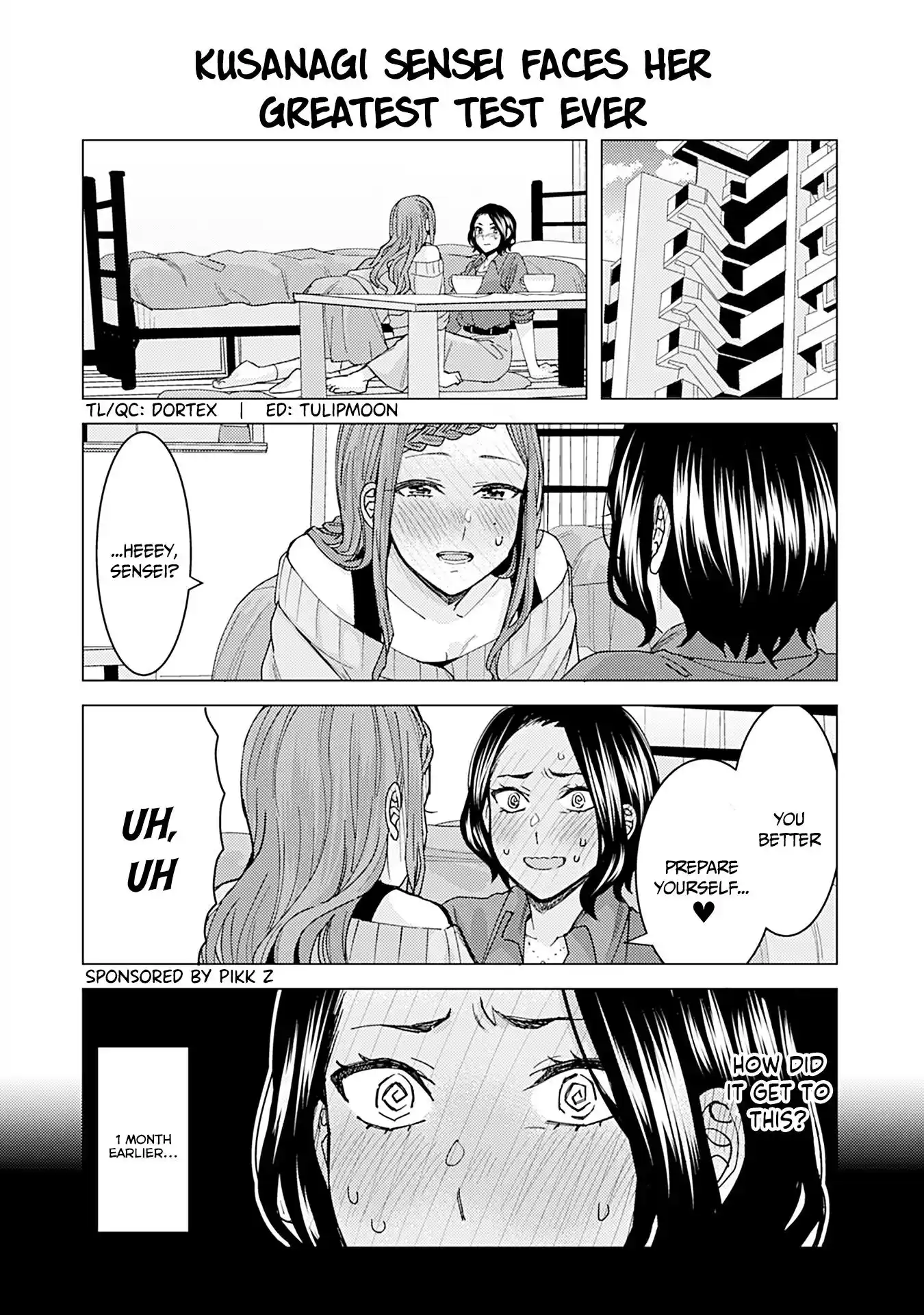 Kusanagi-sensei Is Being Tested 321