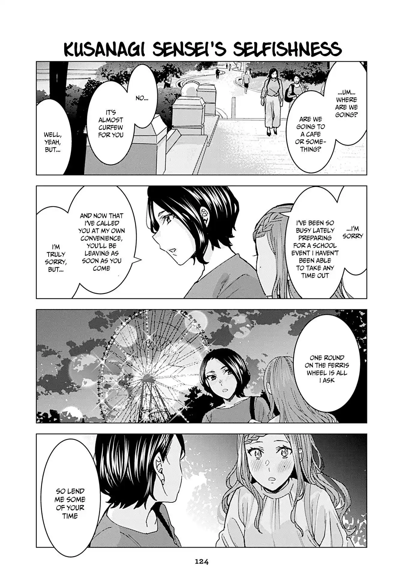 Kusanagi-sensei Is Being Tested 349