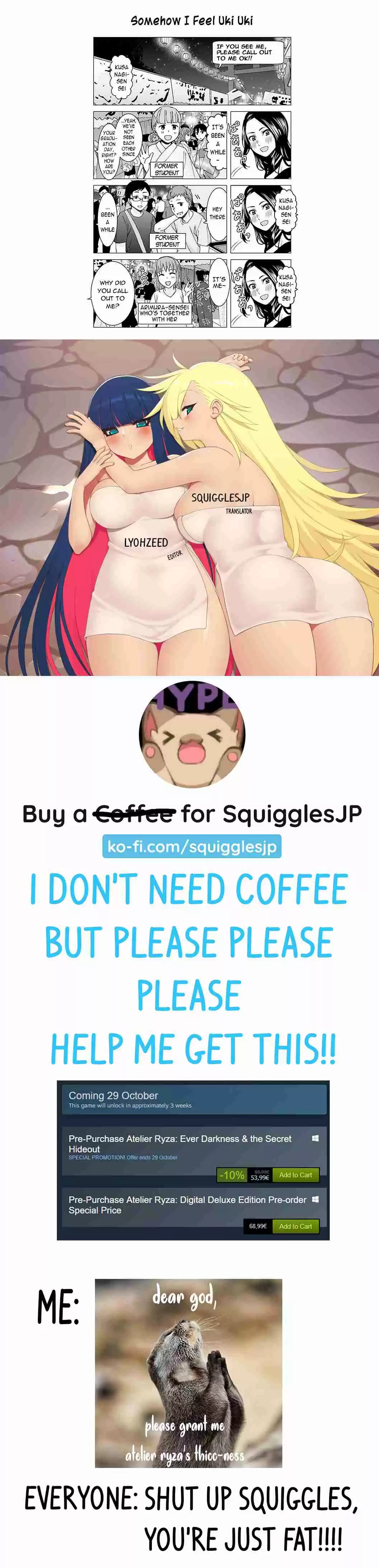 Kusanagi sensei is Being Tested Ch. 105