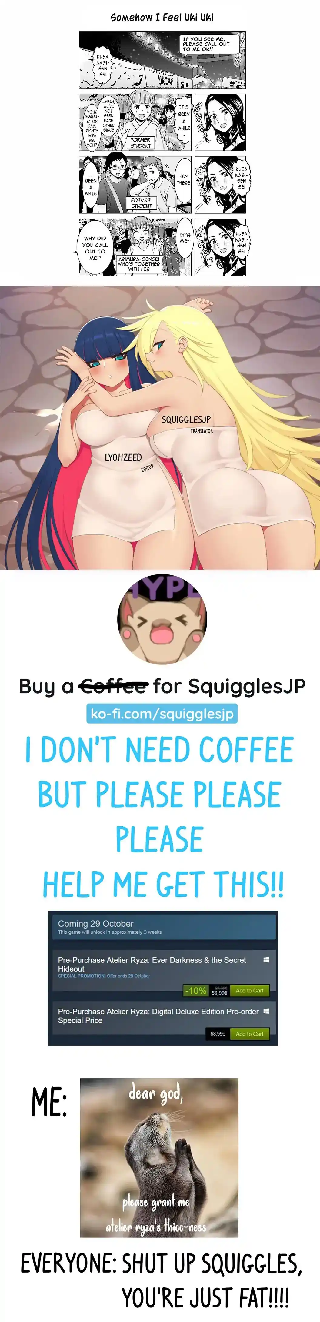 Kusanagi sensei is Being Tested Ch. 105