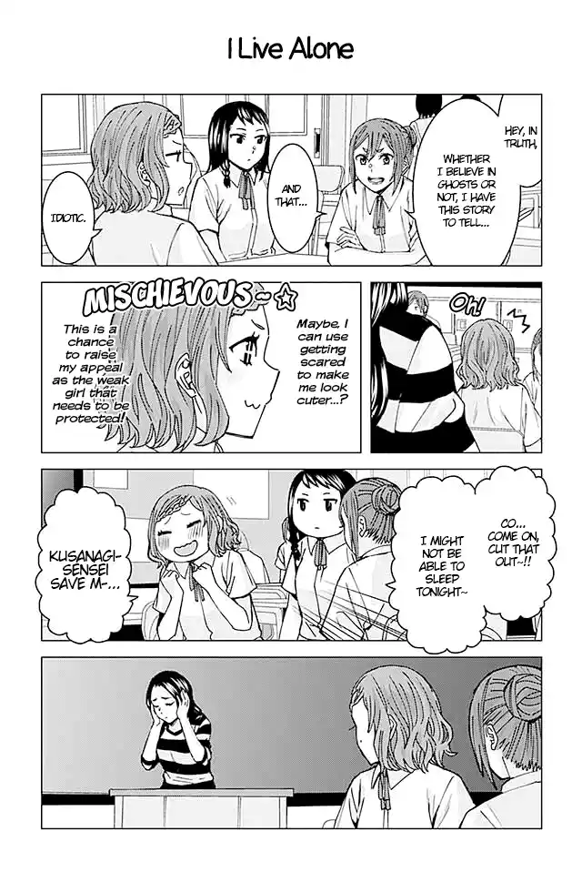 Kusanagi sensei is Being Tested Ch. 80 I Live Alone