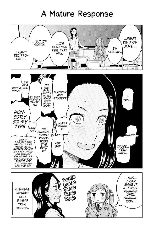 Kusanagi-sensei Is Being Tested Ch.3