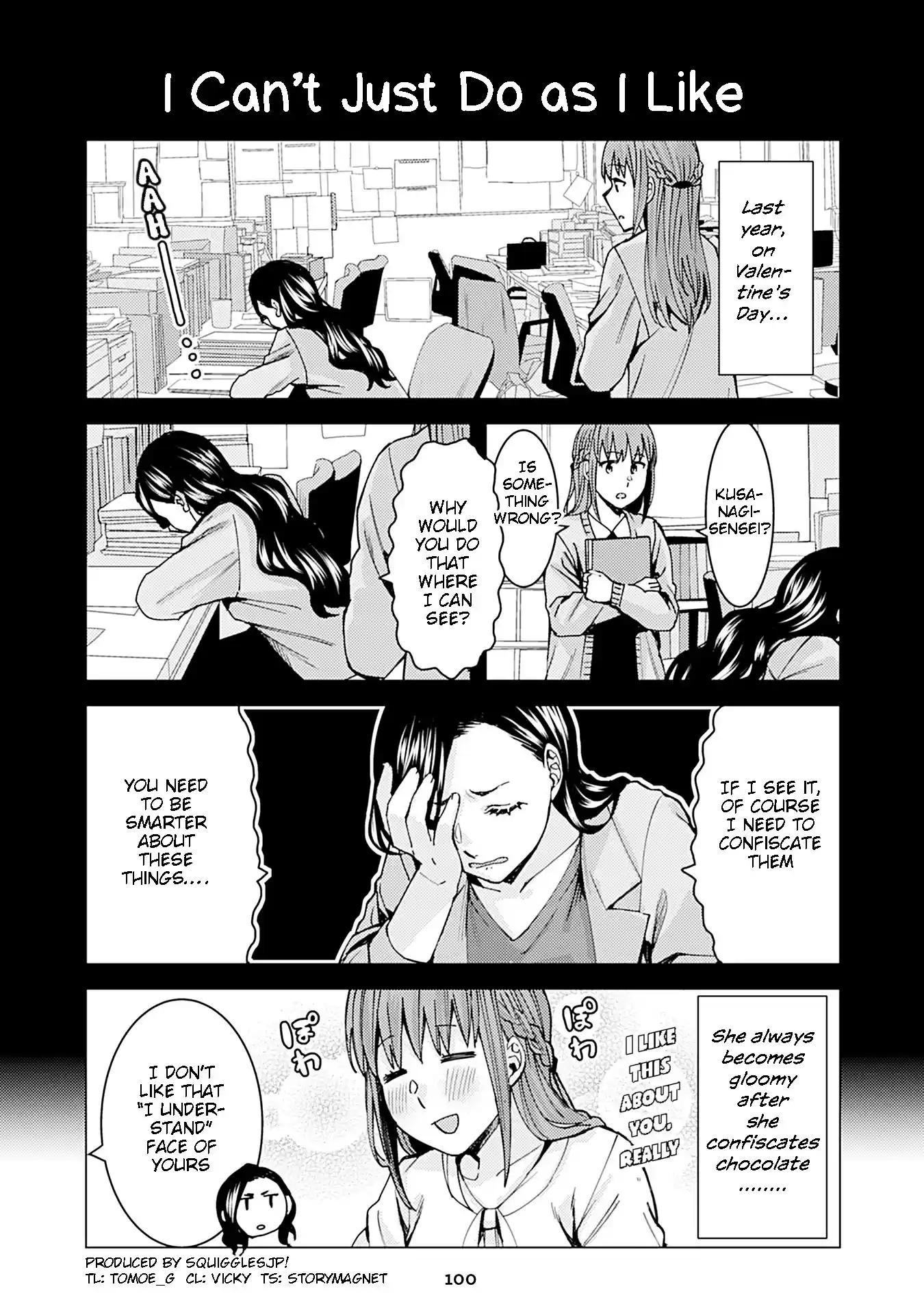 Kusanagi-Sensei Is Being Tested Chapter 206