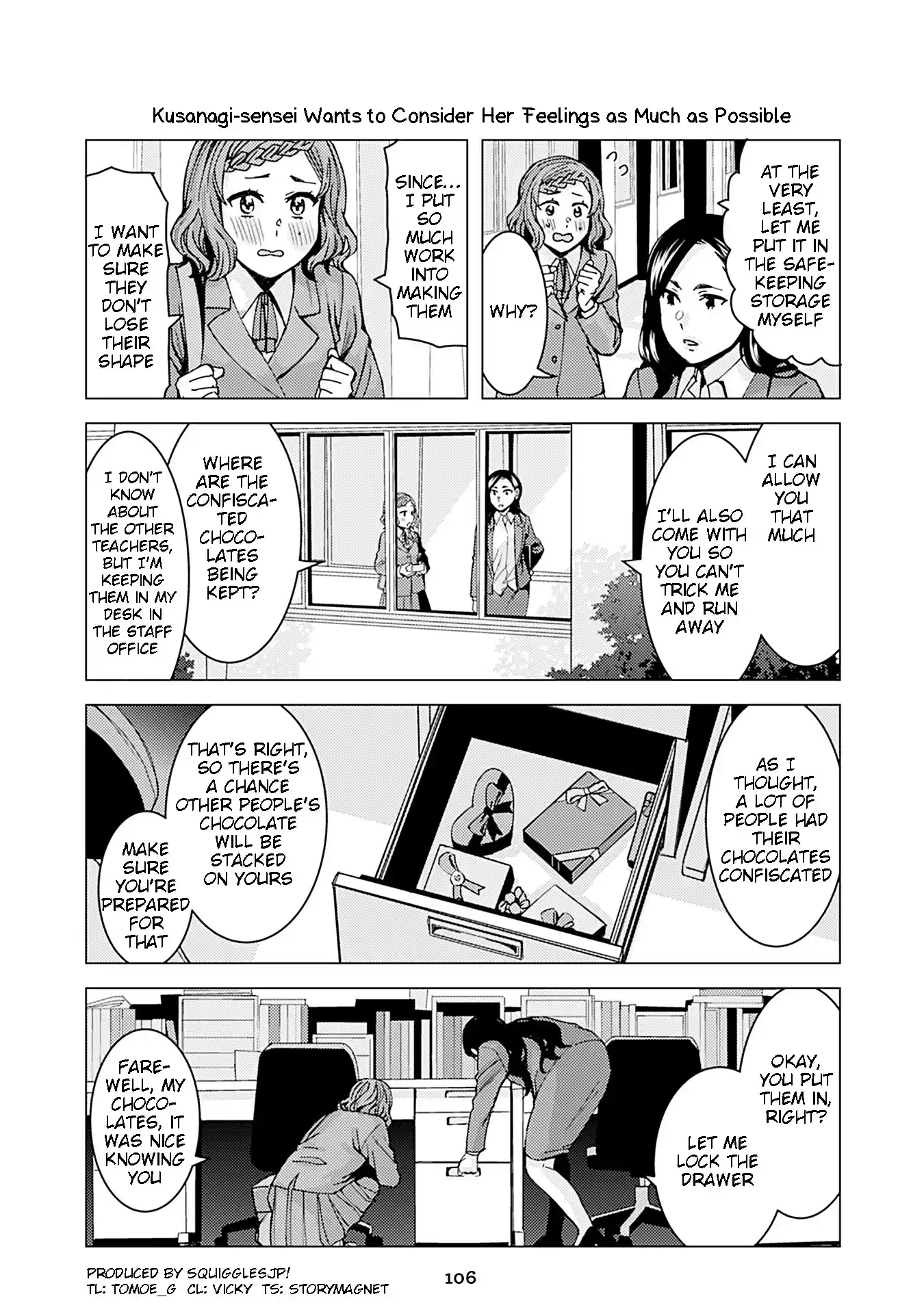 Kusanagi-Sensei Is Being Tested Chapter 212