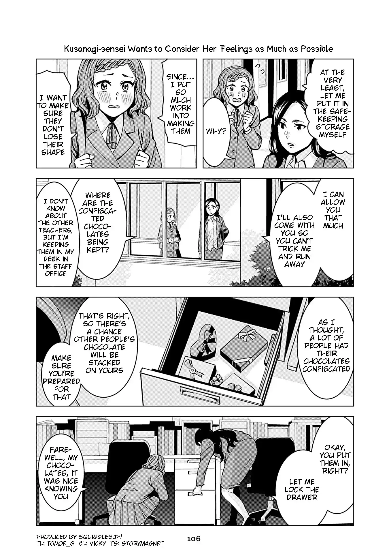 Kusanagi-Sensei Is Being Tested Chapter 212