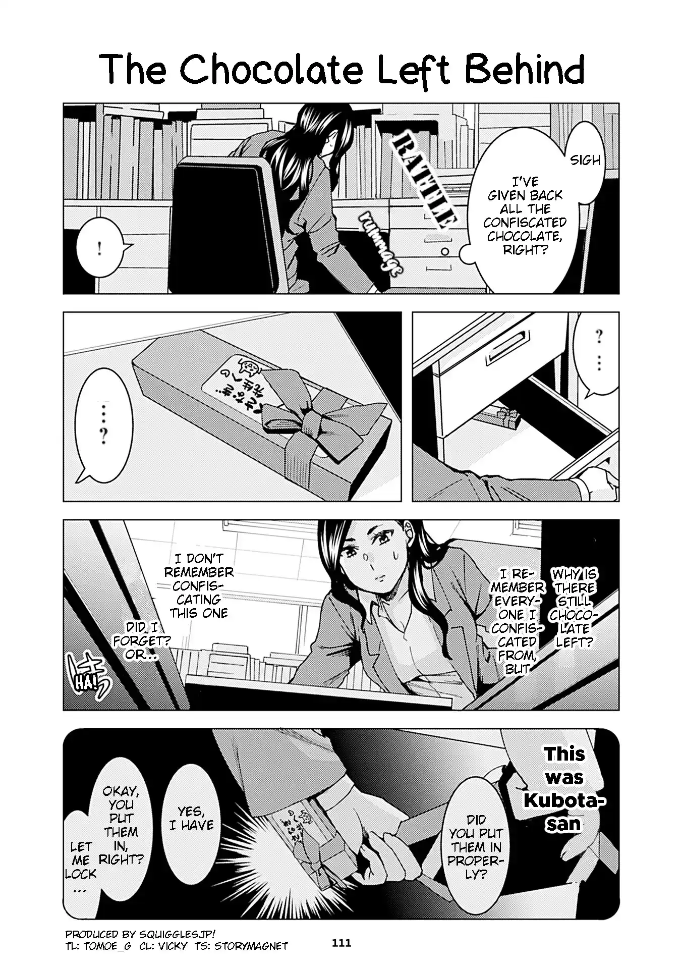 Kusanagi-Sensei Is Being Tested Chapter 217