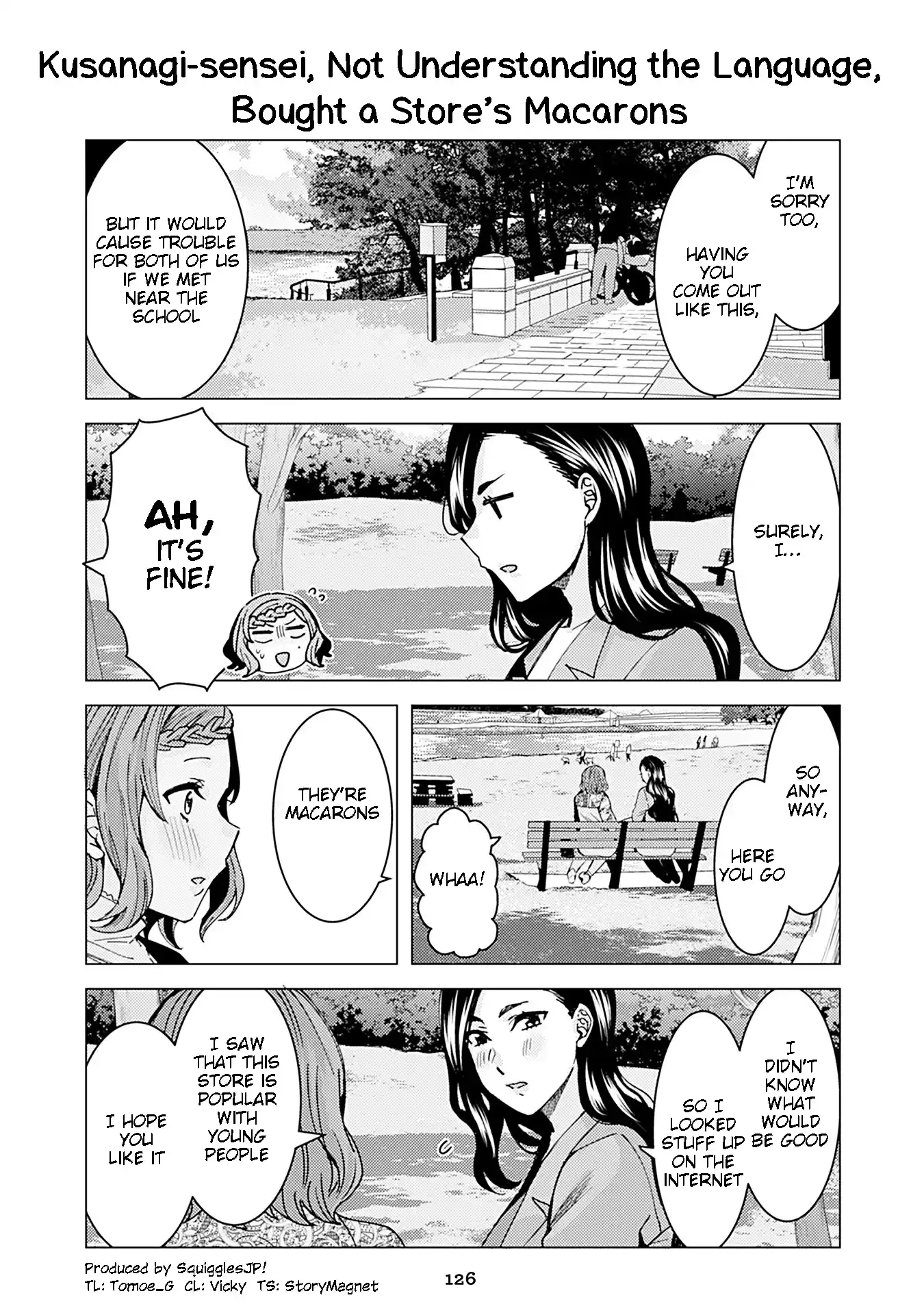 Kusanagi-Sensei Is Being Tested Chapter 230