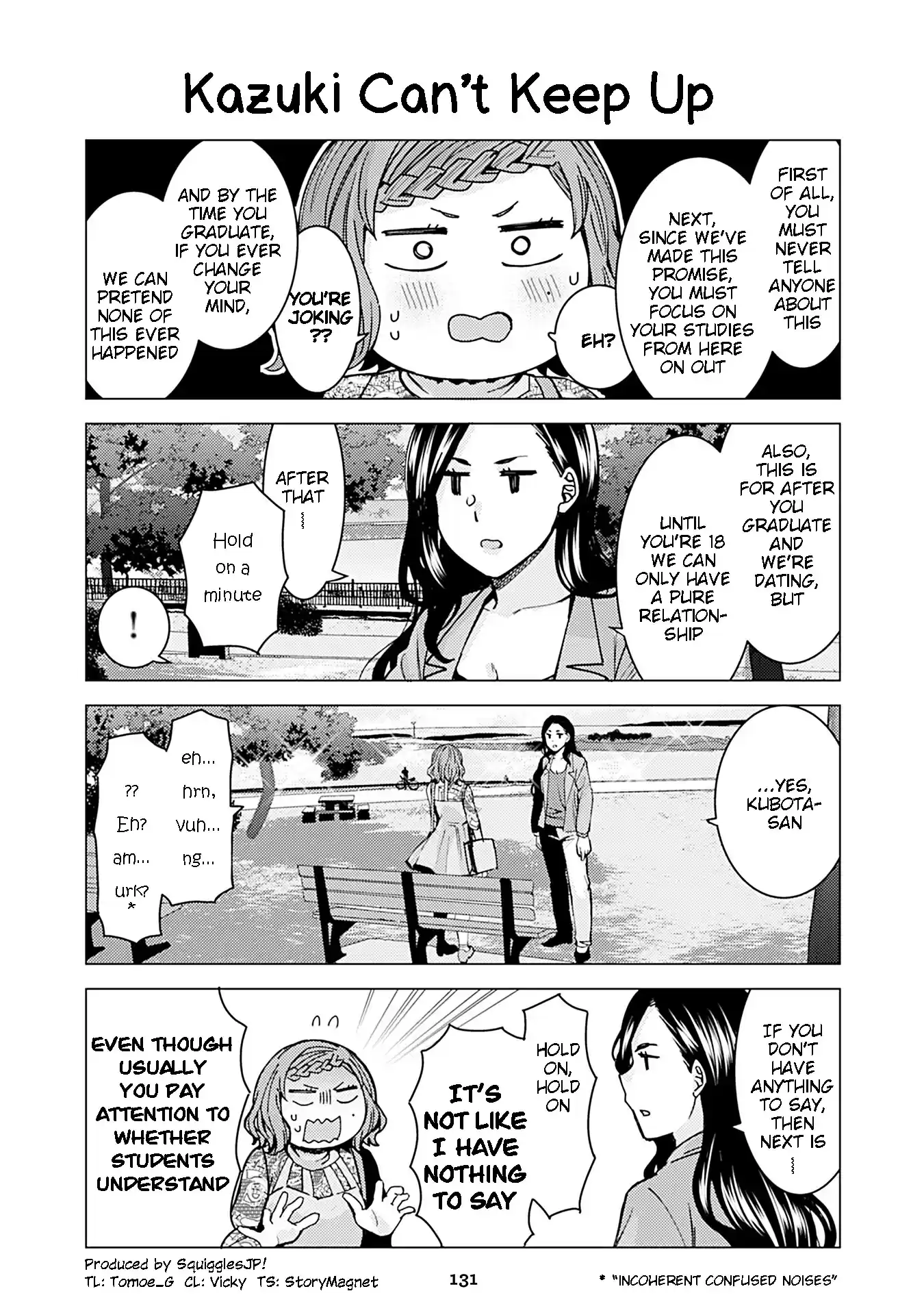 Kusanagi-Sensei Is Being Tested Chapter 235