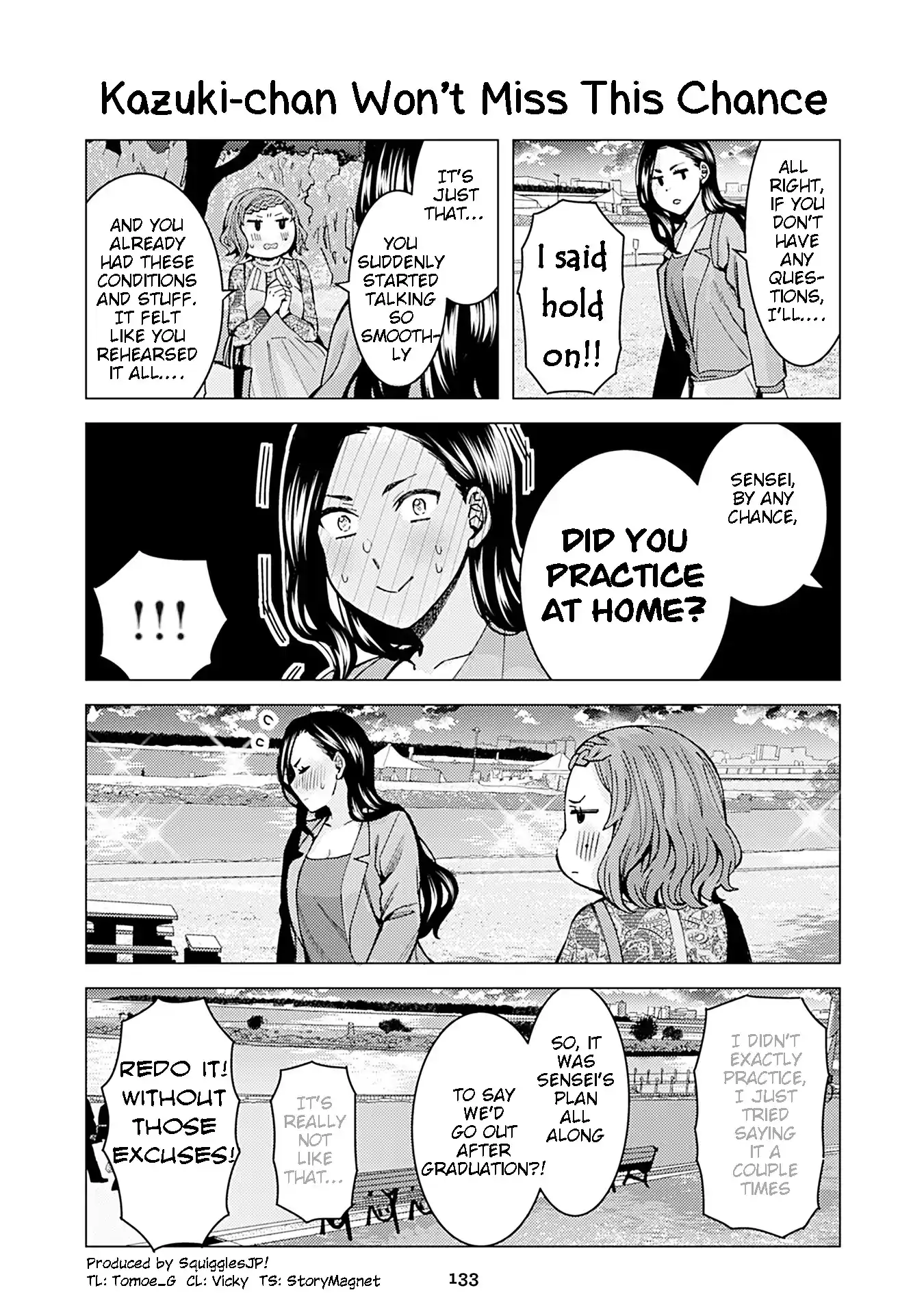 Kusanagi-Sensei Is Being Tested Chapter 237