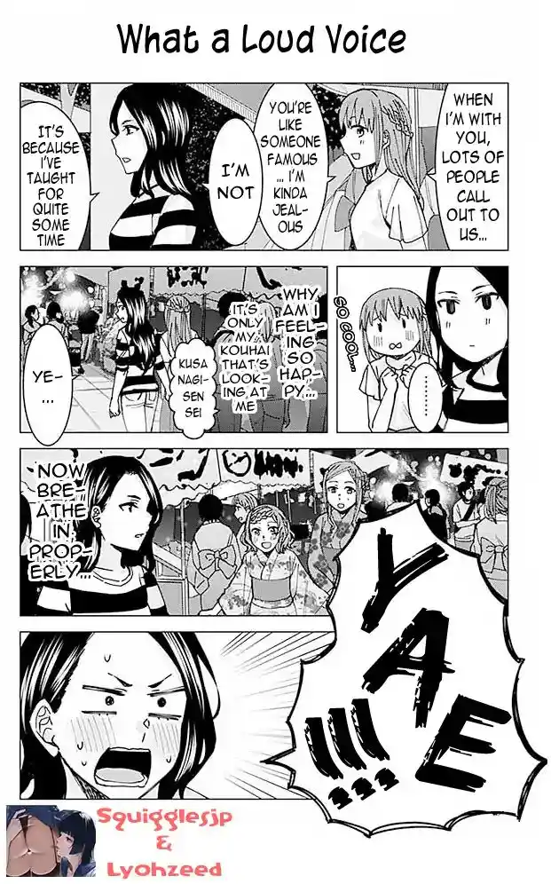 Kusanagi sensei is Being Tested Vol. 1 Ch. 106 What a Loud Voice